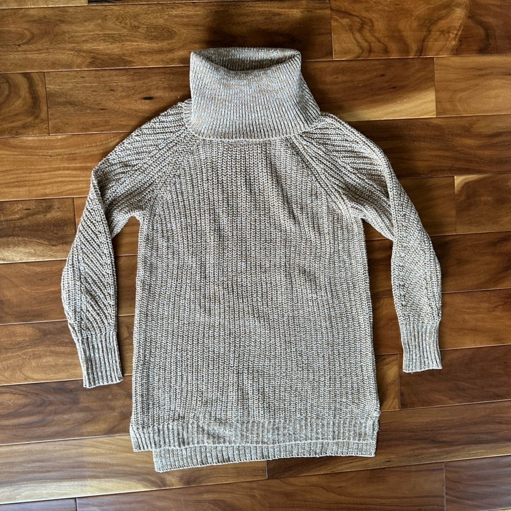 A New Day Oatmeal Turtleneck Sweater size Small